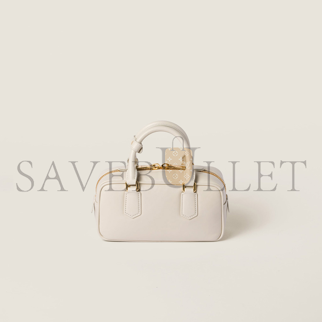 M1v M1v arcadie leather bag 5bb142 (22*10.5*7.5cm)